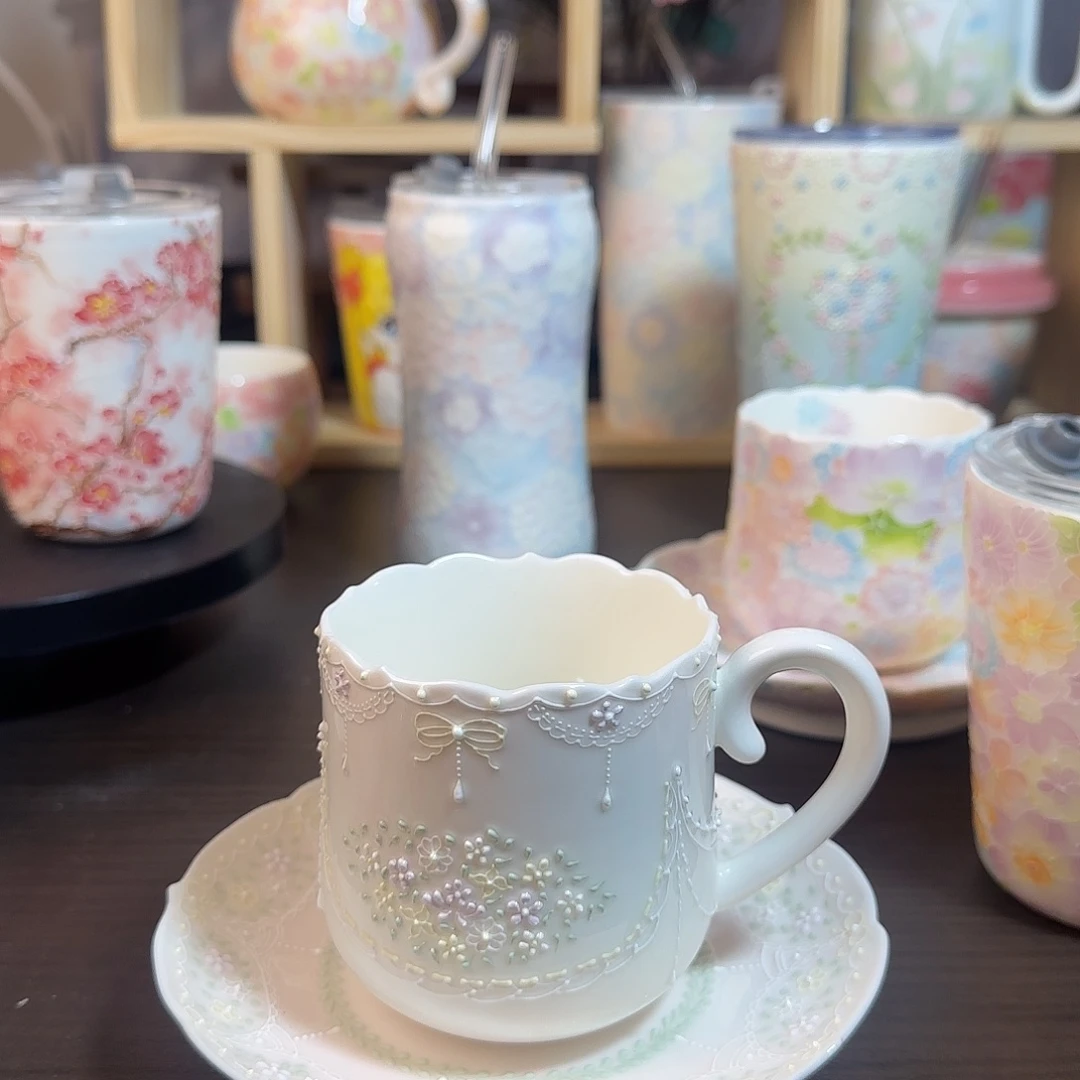 陶瓷手柄款咖啡杯