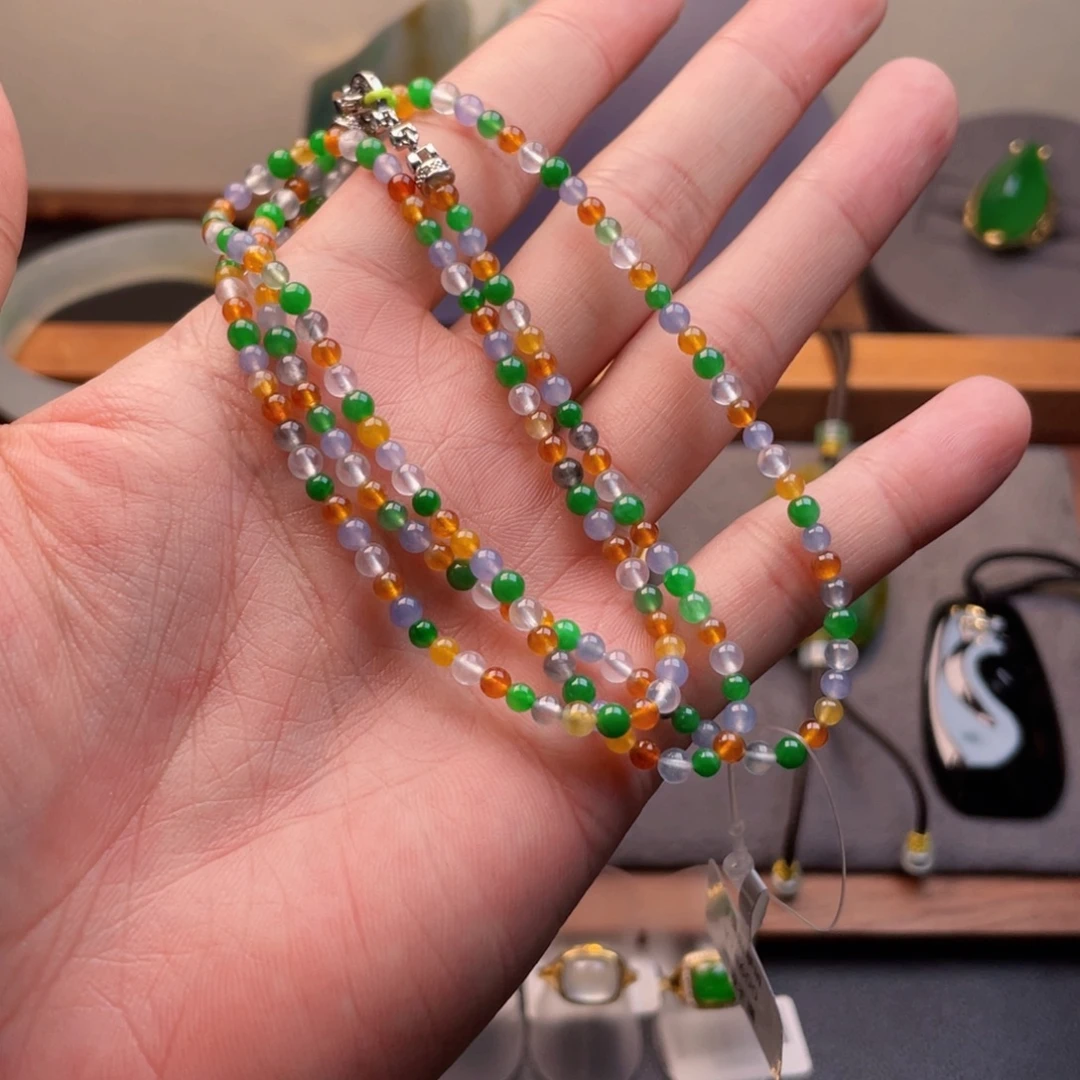 翡翠合金手链翡翠手链