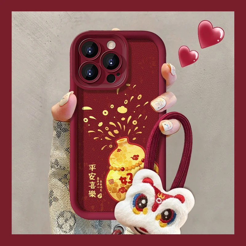 适用苹果16ProMax小羊皮硅胶软壳防摔华为荣耀oppo小米vivo一加