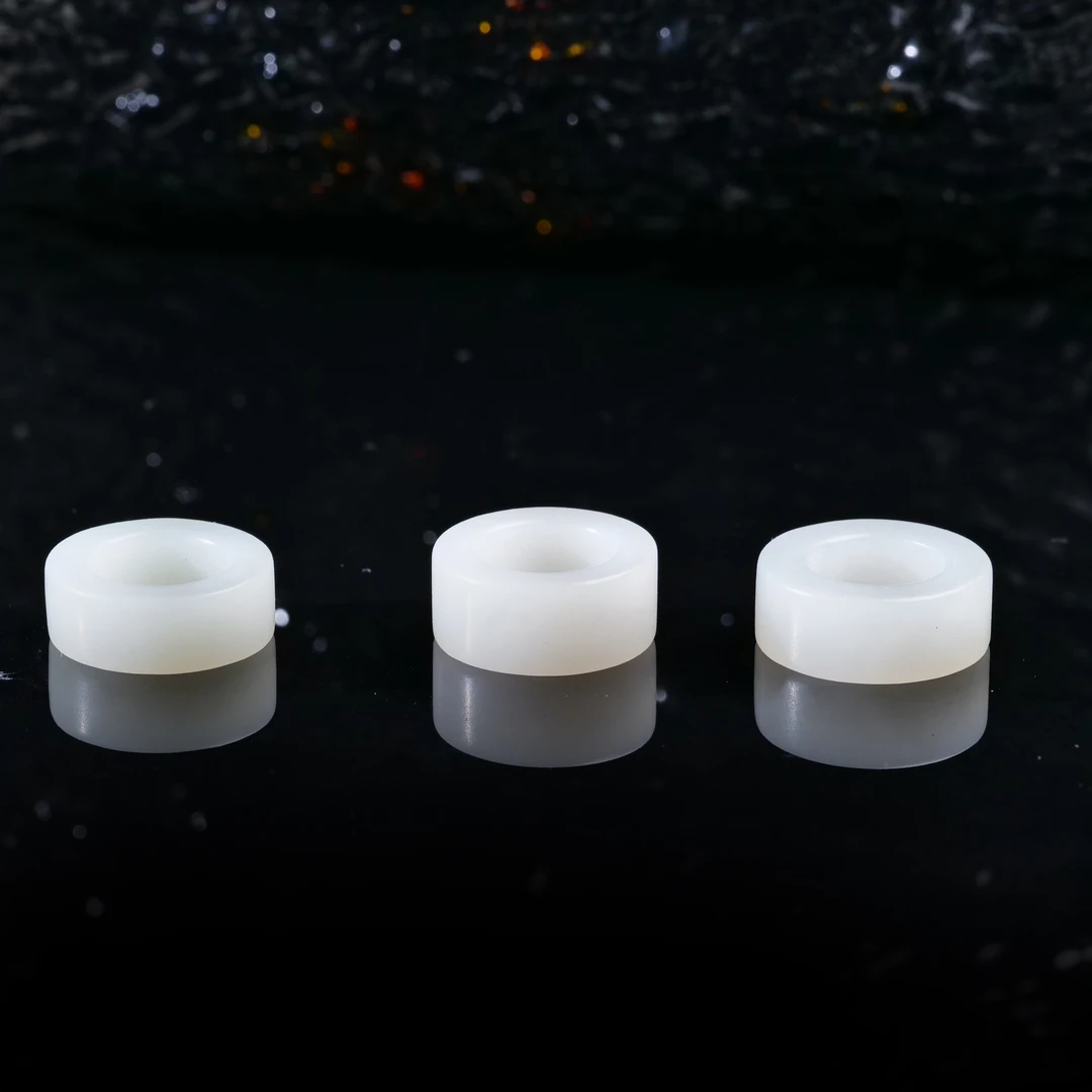 【小雨来了】和田玉白玉跑环 配饰 挂坠 多样性发一件