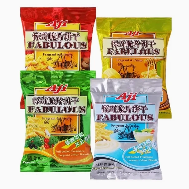 Aji尼西亚惊奇脆片饼干(优格洋葱味)55g*10