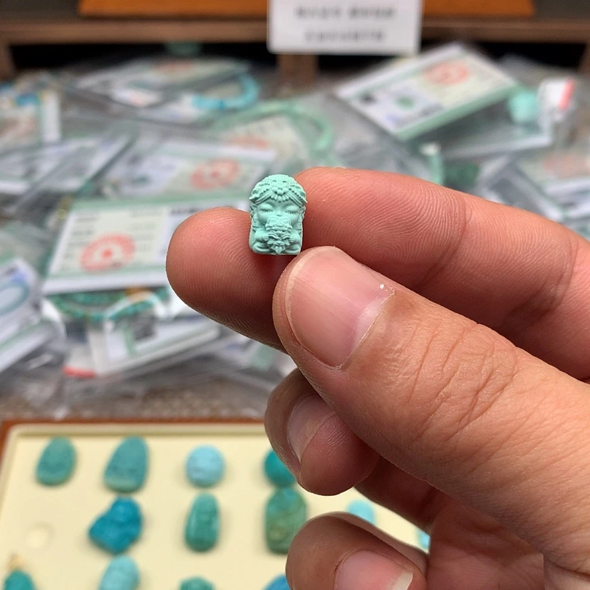 【闪购商品】未镶嵌绿松石颈饰15