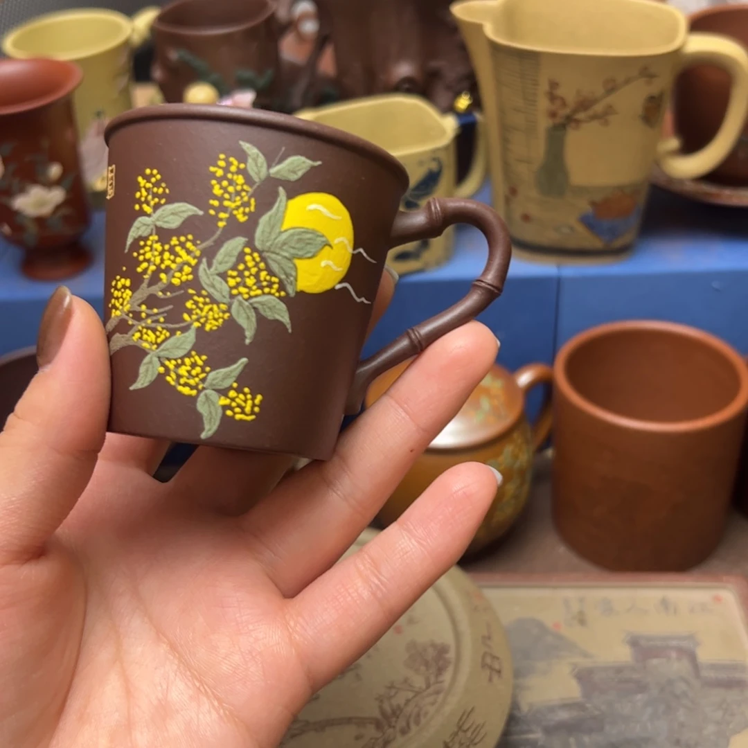 紫砂茶杯紫砂主人杯