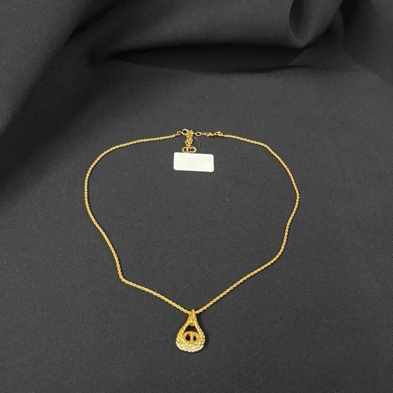 99新 DIOR/迪奥 乱乱子中古汉堡/项链/116621