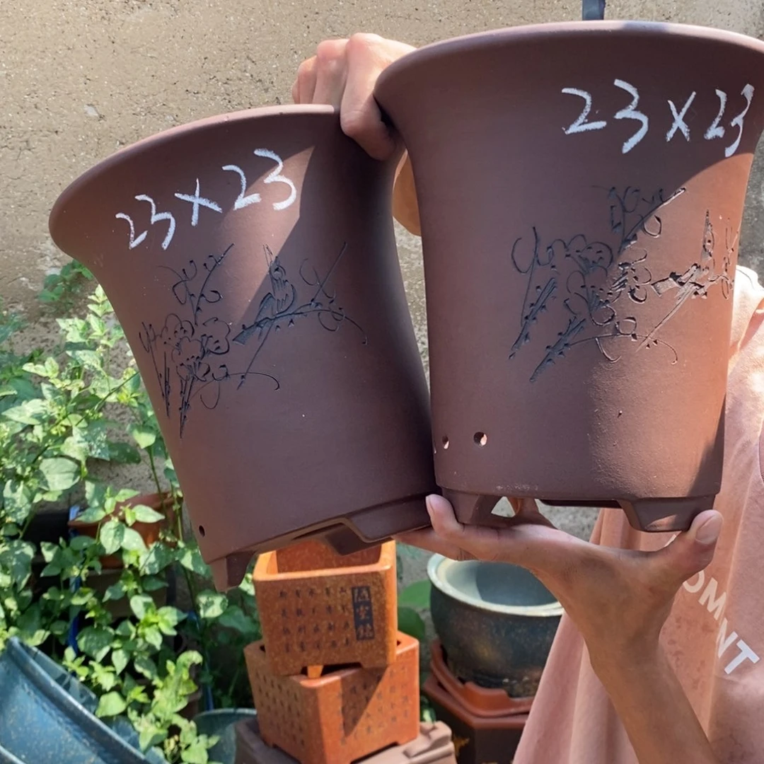 紫砂花盆紫砂壶的时候我就