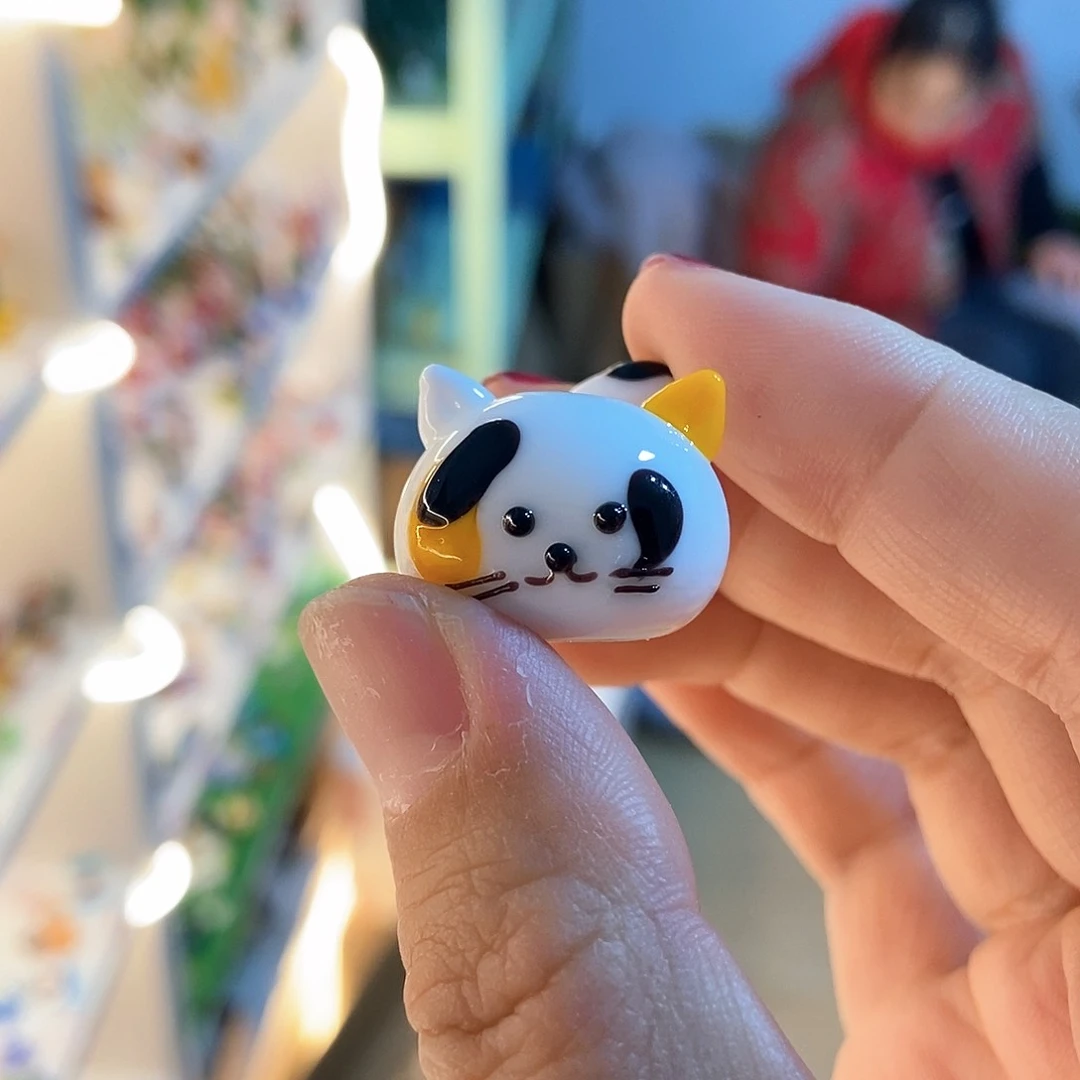 琉璃手工艺品三花