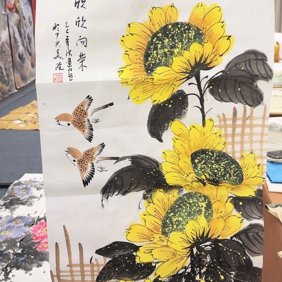 国画事事如意万事如意万事