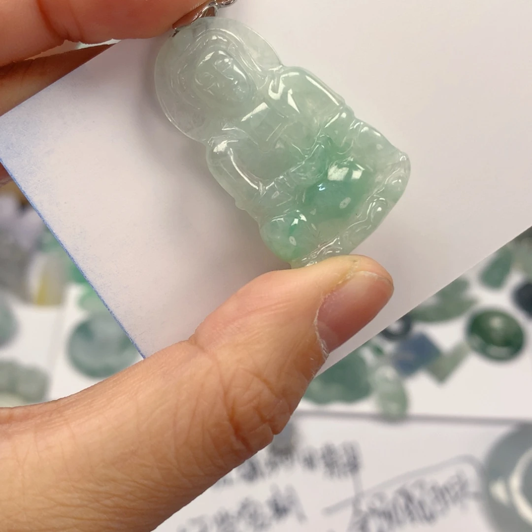 翡翠裸石纯天然a货翡翠