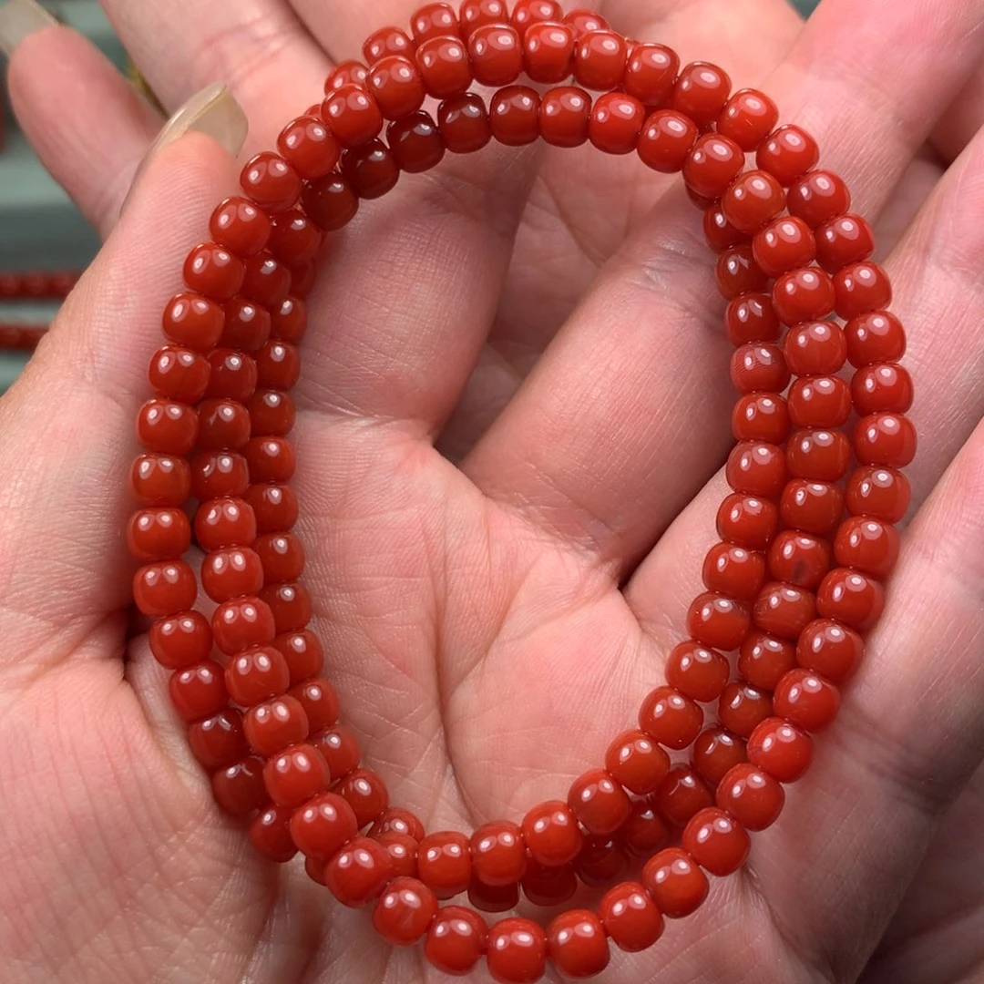 未镶嵌手串南红玛瑙