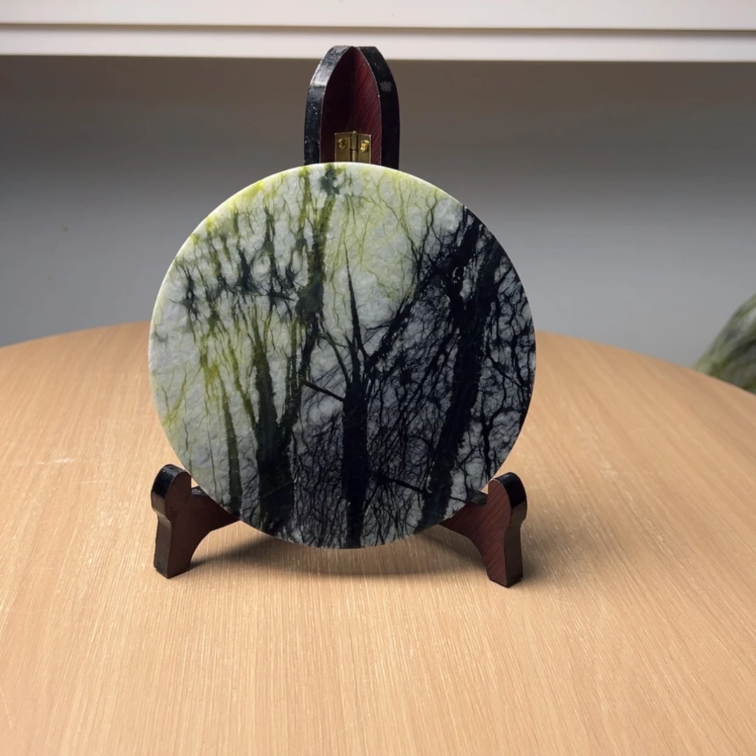 石材玉树石家居摆件