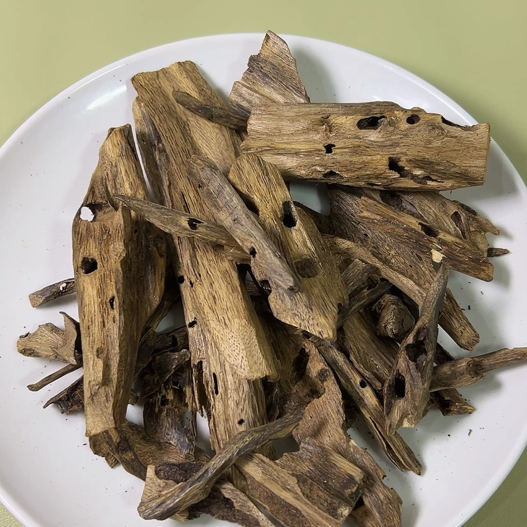 沉香沉香碎屑陆河虫漏214克