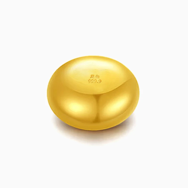 黄金金豆1g足金小金豆时尚黄金攒金豆子黄金投资收藏升值小金豆豆