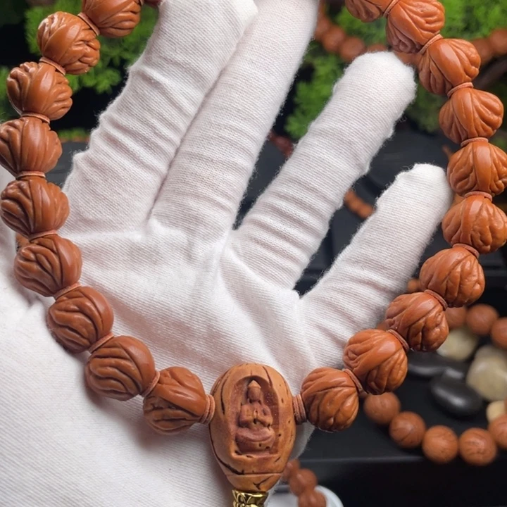 桃核吊坠精品小凤羽