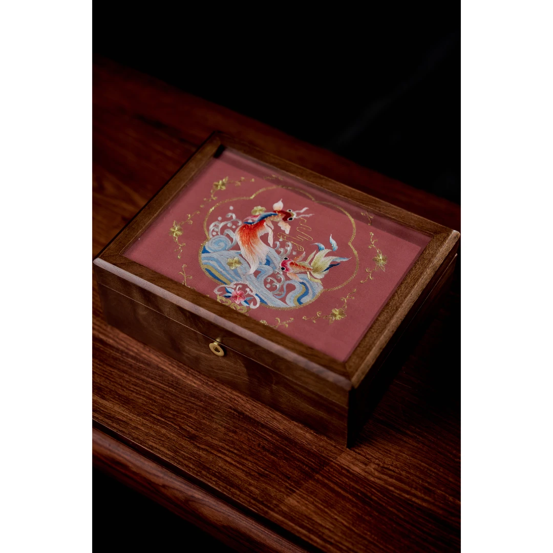 守艺 · 一团和气 首饰盒 25*19cm