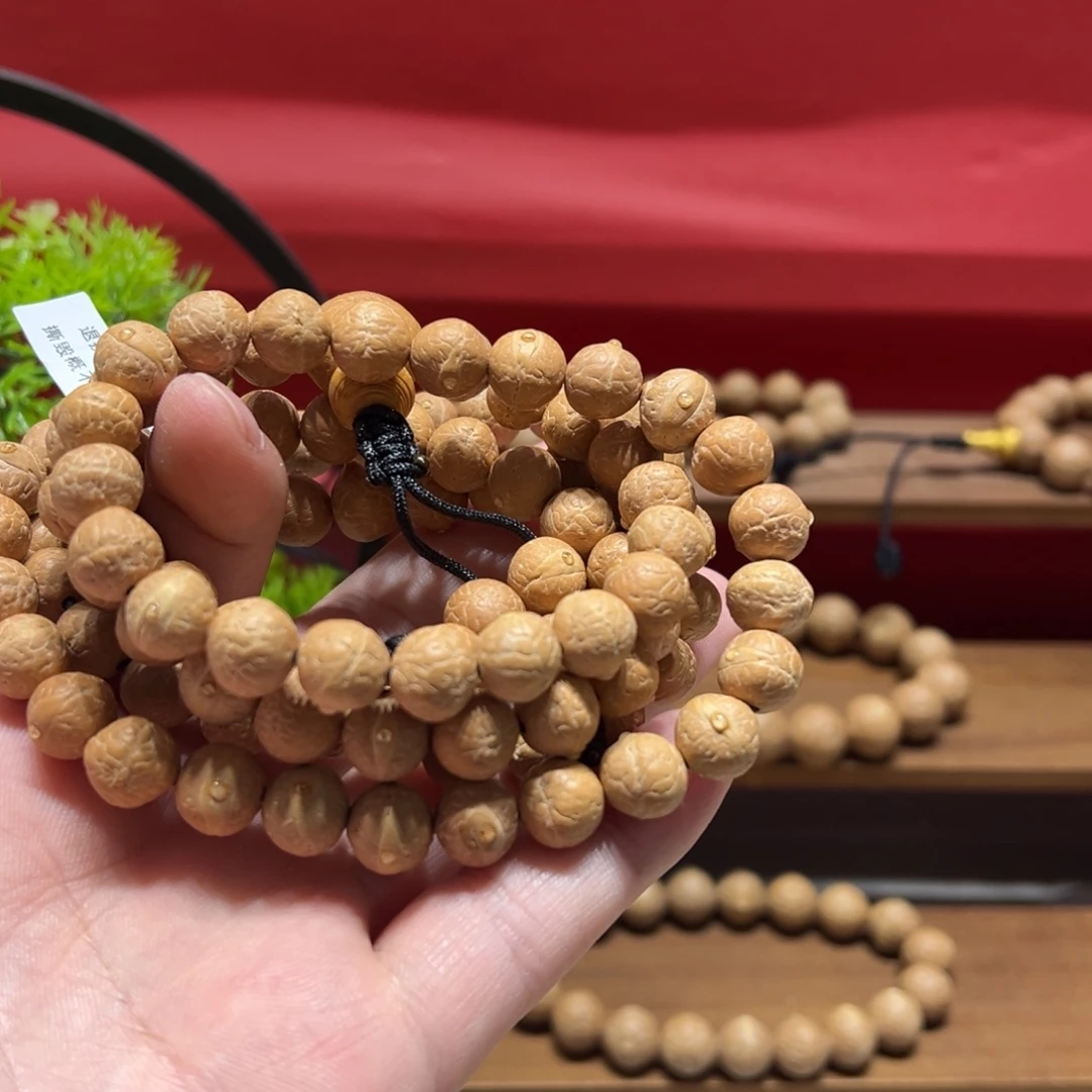 山***法凤眼菩提手串10.5mm凤眼菩提108