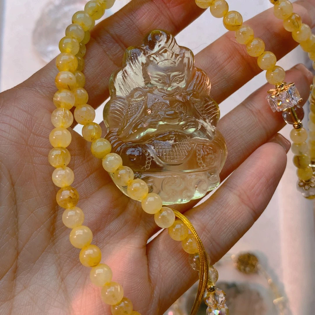 水晶吊坠(不含链)未镶嵌宇*.