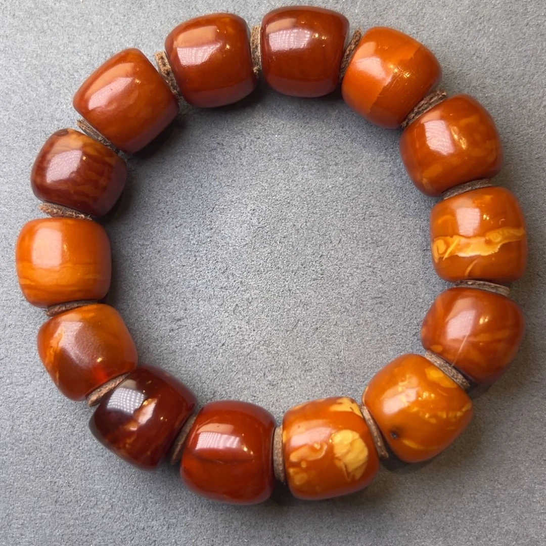 蜜蜡未镶嵌吊坠(不含链)