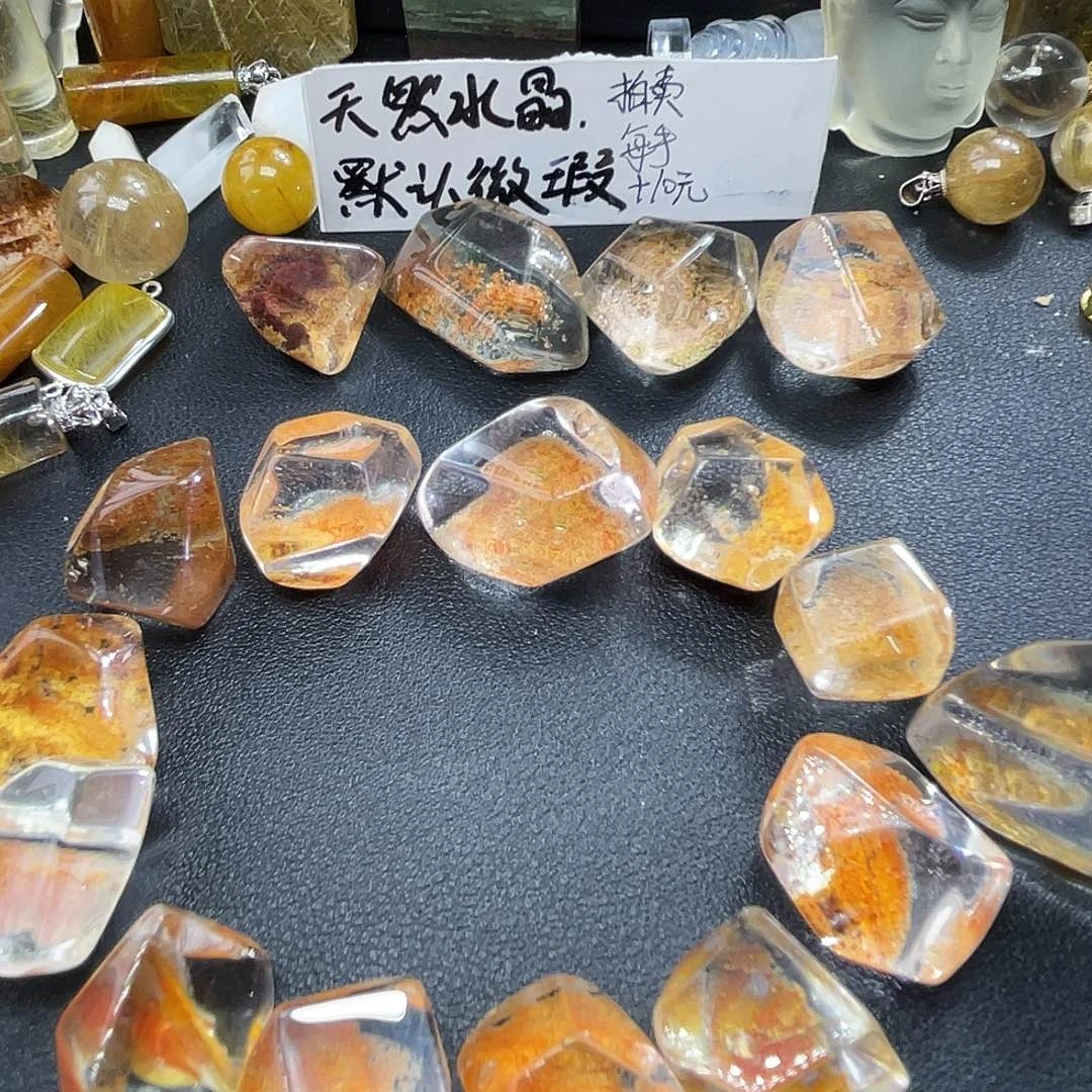 水晶吊坠未镶嵌水晶微*