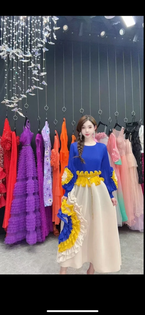 高定款连衣裙 气质