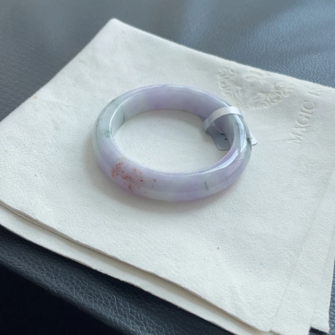 翡翠未镶嵌手镯纹55