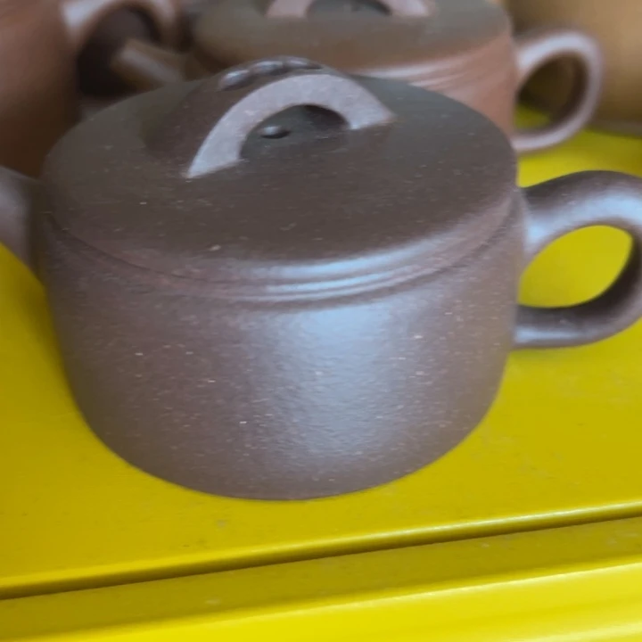 紫砂茶壶天青汉瓦120cc