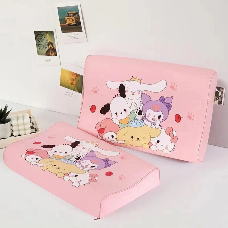 【BaoBao】0-12岁婴幼儿A类幼儿园宝宝乳胶枕纯棉儿童学生乳胶枕