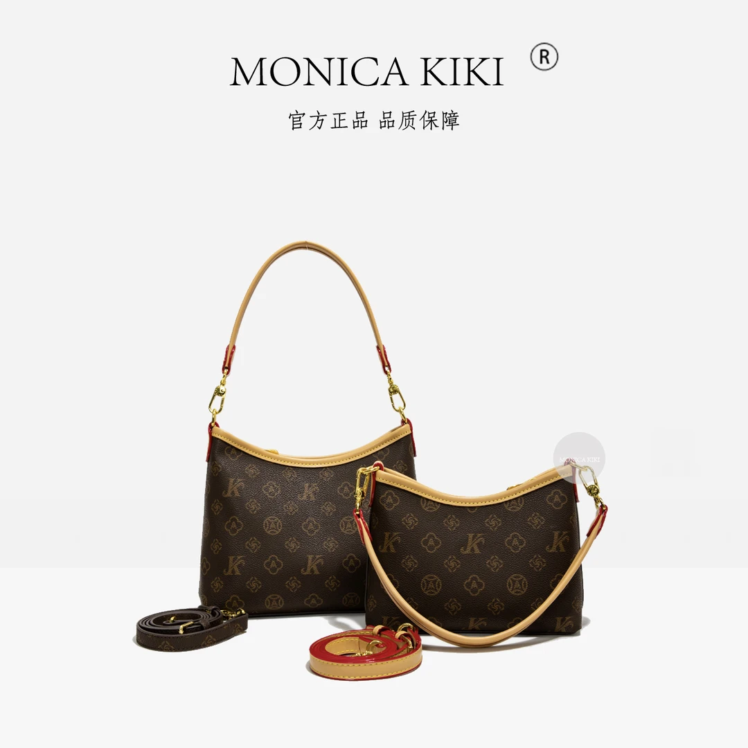 新款单肩时尚轻奢洋气手提斜跨大容量复古百搭女士包包