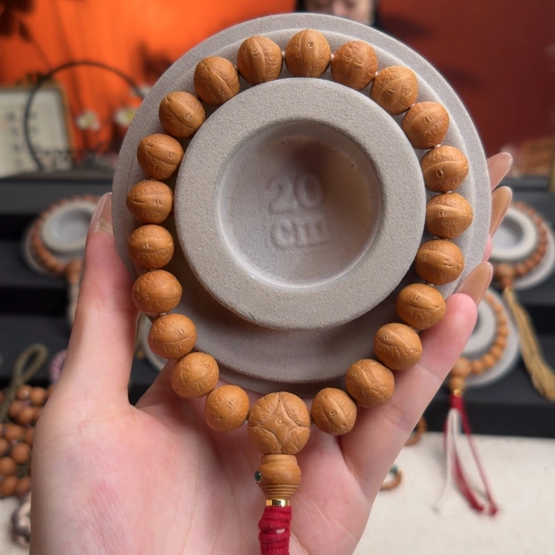 手串凤眼菩提12.5mm铁籽单圈素串货头