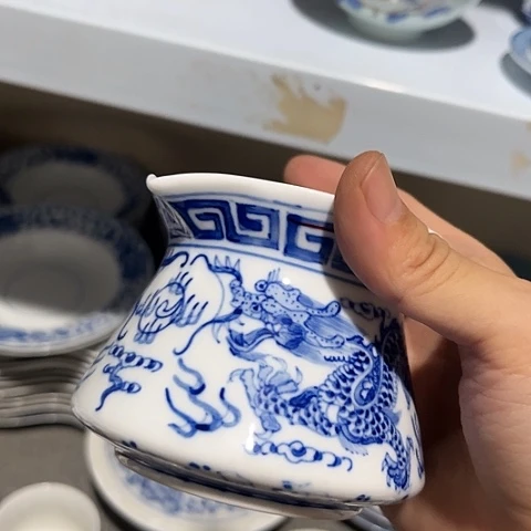 陶瓷手绘公道一个陶瓷