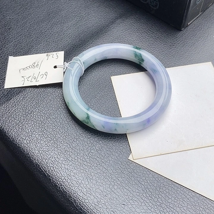 翡翠手镯未镶嵌52➕圆条