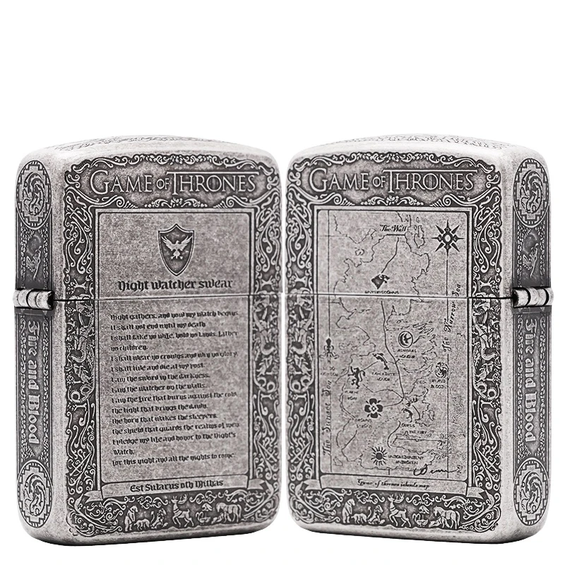 ZIPPO打火机正品/古银1941冰与火之歌DYJ1