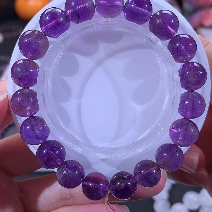 水晶手链14K金镶嵌10.8m