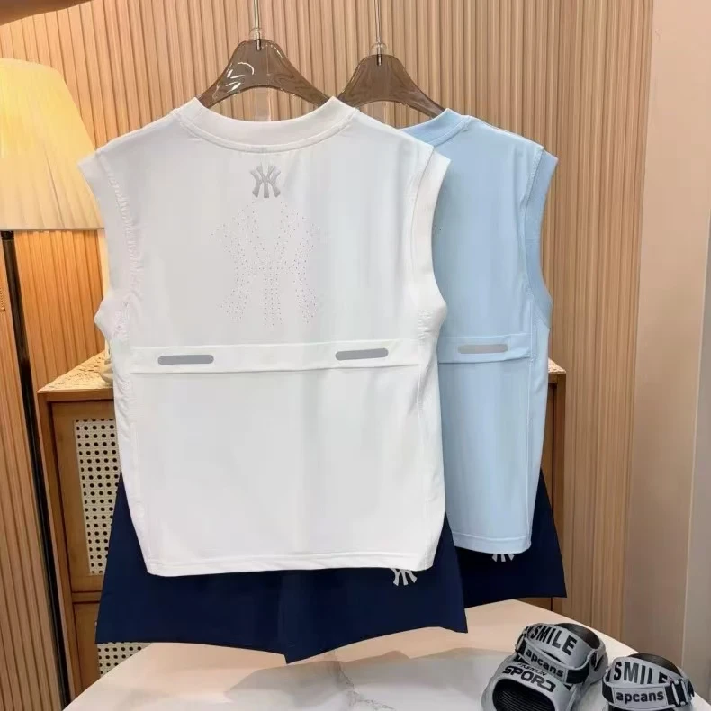 【冰感薄款套装 反光条】童装夏日凉快速干套装两件套上衣+短裤C