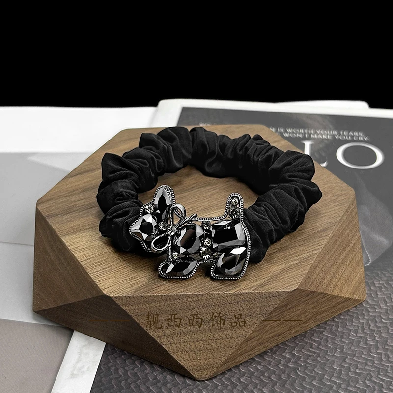 【LXX靓西西】374 发圈小狗减龄感时尚高弹力面膜发圈