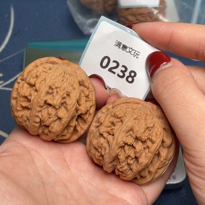 文玩核桃把件粗筋45