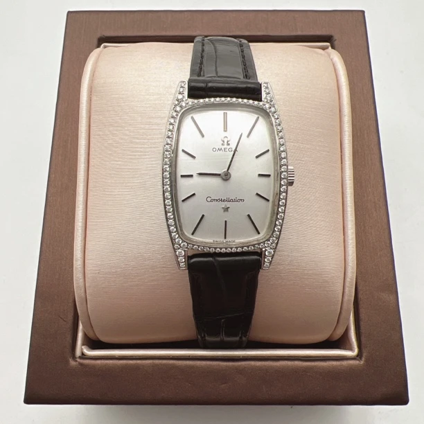 95新 Omega/欧米茄 大欧米茄69969手动后钻赠送表带赠送手链