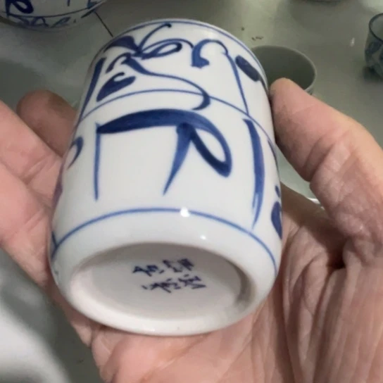 瓷片陶瓷陶瓷手绘柴窑