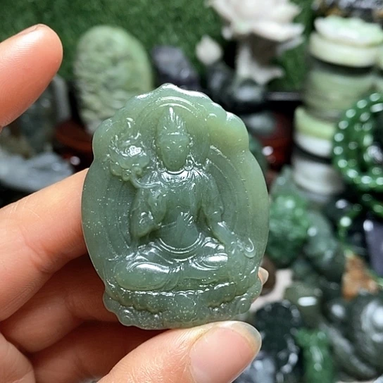 未镶嵌和田玉（糖玉）珠宝半成品