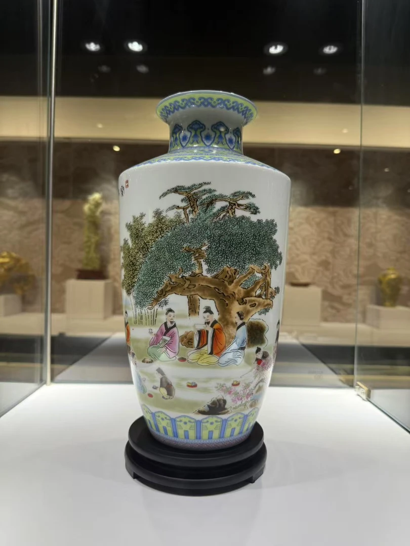 双彩之兰亭修契图