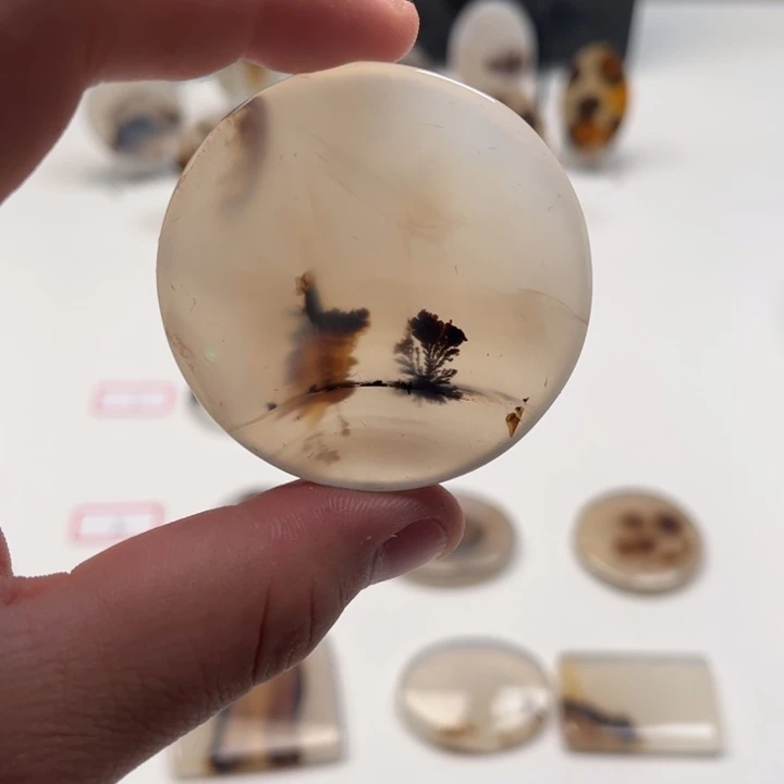 玛瑙/玉髓未镶嵌吊坠(不含链)