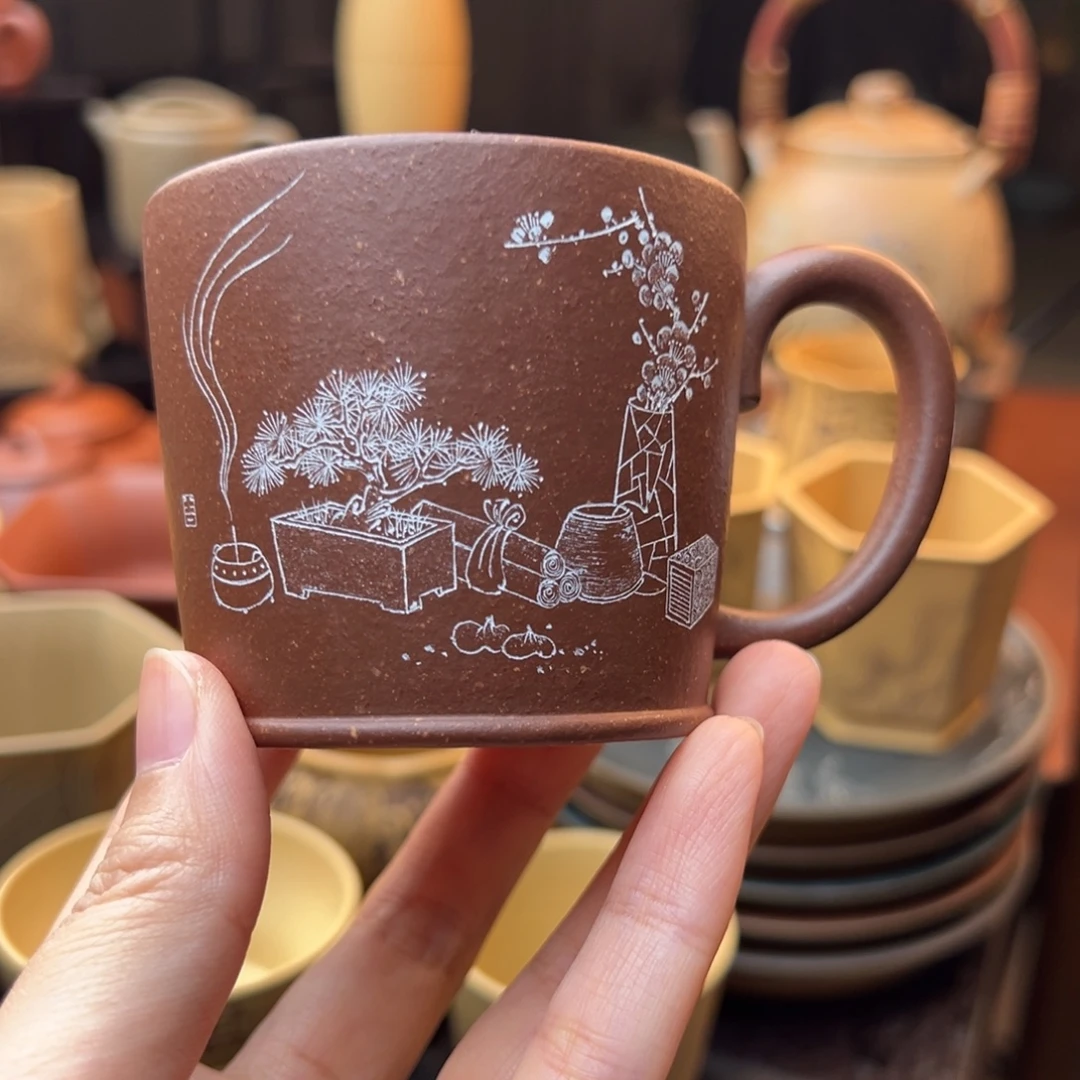 紫砂茶壶紫砂主人杯