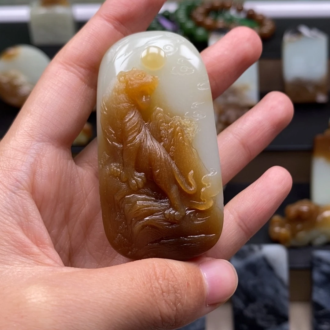 未镶嵌和田玉挂件