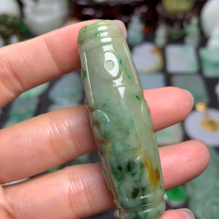 未镶嵌挂件翡翠清