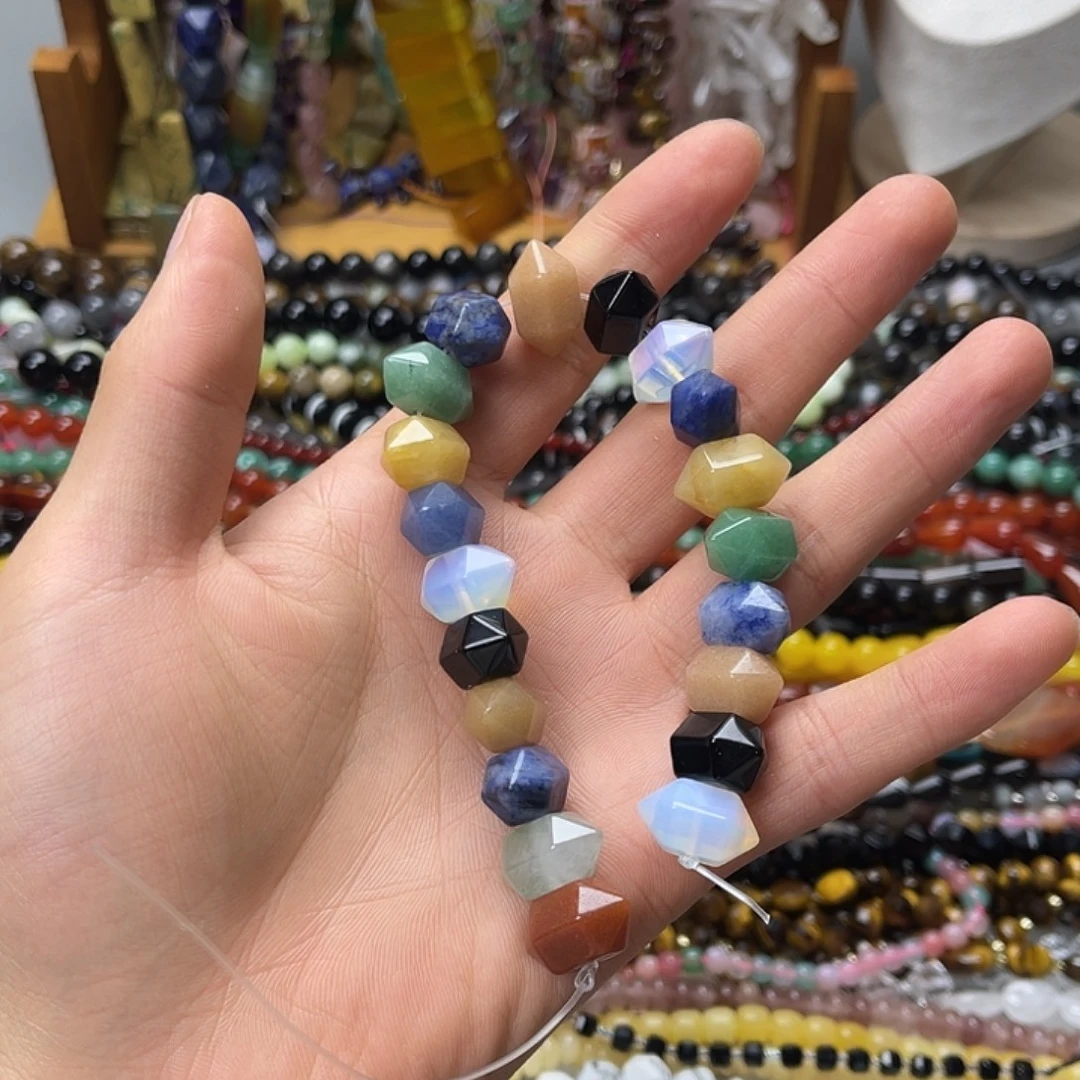 玛瑙/玉髓未镶嵌珠宝半成品10×18多宝双尖20颗