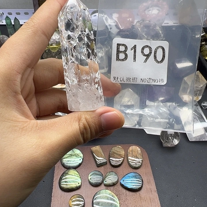 水晶天然水晶半成品未镶嵌默认微瑕