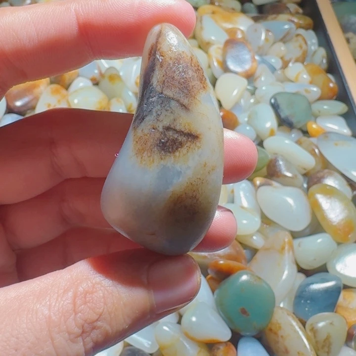 和田玉未镶嵌挂件33克