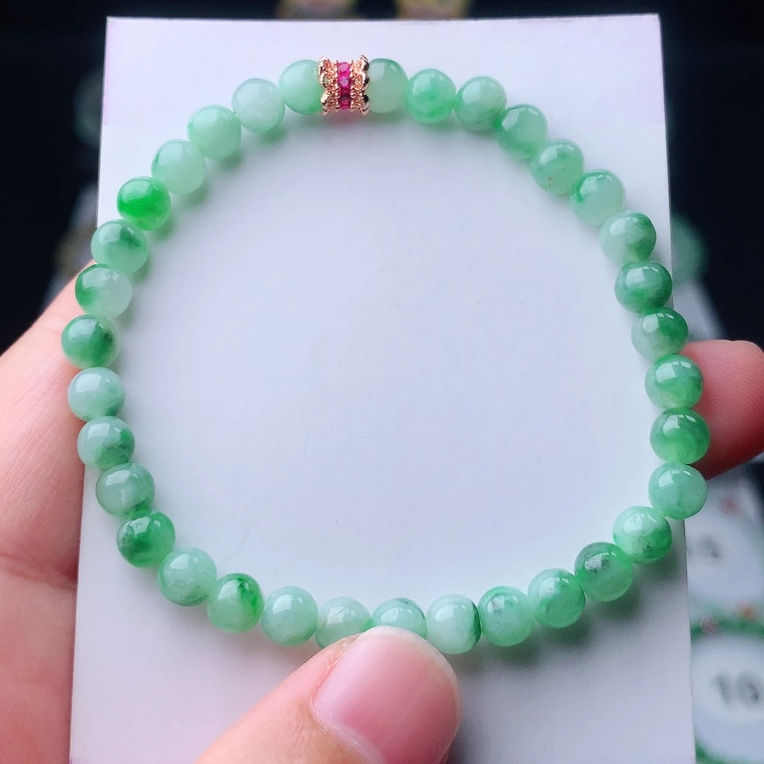 未镶嵌手链翡翠翡翠