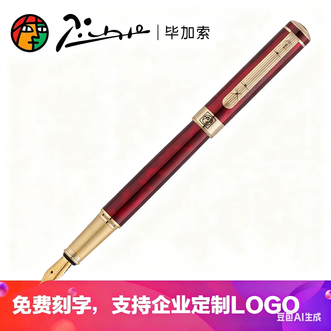 毕加索（pimio）902钢笔美工笔成人书法练字弯头弯尖手绘墨水笔男