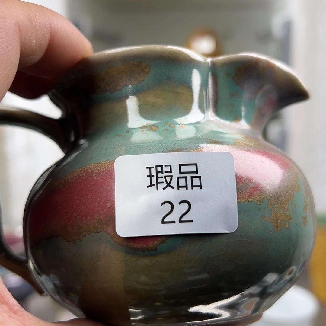 若***秋陶摆件窑口自销原矿钧瓷