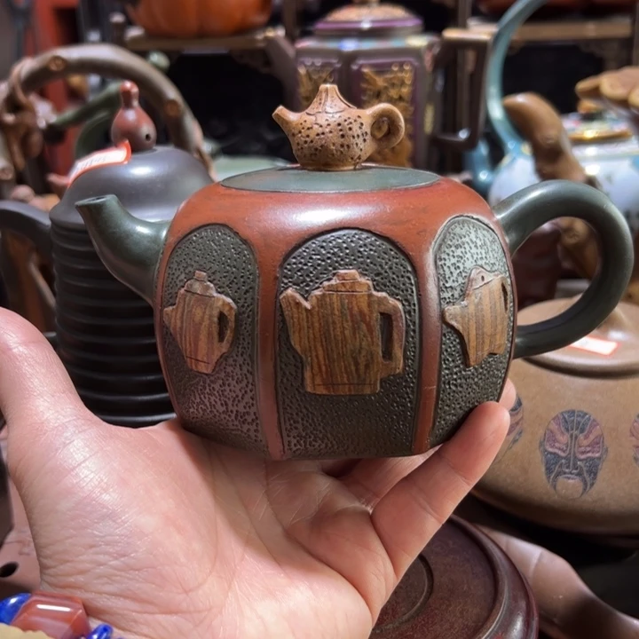 茶壶紫砂紫砂壶收藏起来吧